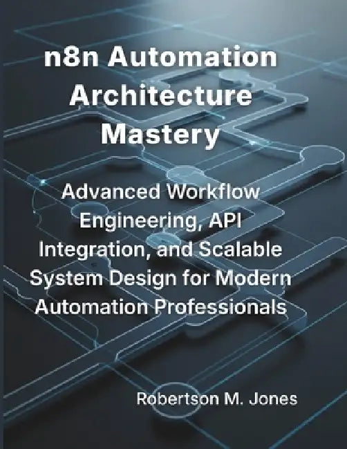 n8n Automation Architecture Mastery: Advanced Workflow Engineering, API Integration, and Scalable System Design for Modern Automation Professionals by Robertson M. Jones