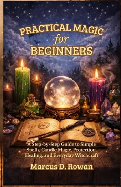 Practical Magic for Beginners: A Step-by-Step Guide to Simple Spells, Candle Magic, Protection, Healing, and Everyday Witchcraft by Marcus D. Rowan