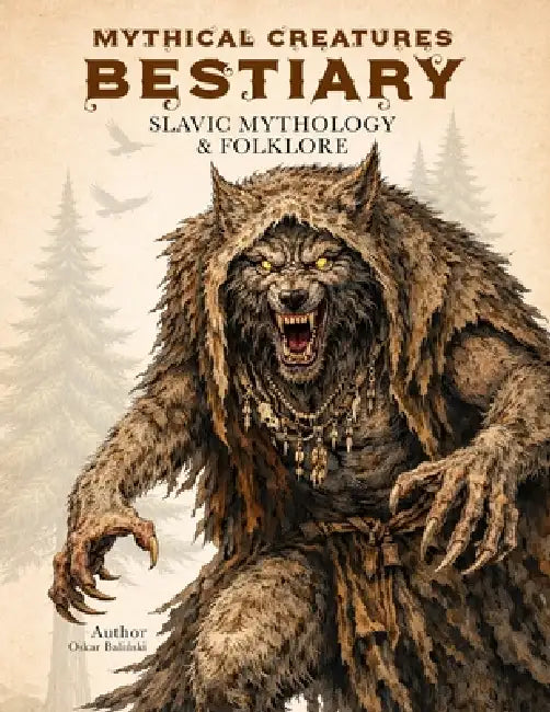 Mythical Creatures Bestiary: Slavic Mythology & Folklore: Illustrated Encyclopedia of Legendary Monsters, Beasts, Spirits & Forgotten Ancient Beings by Oskar Baliński