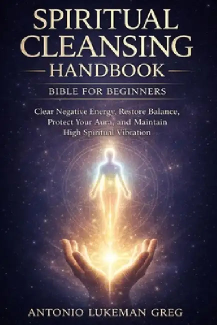 Spiritual Cleansing Handbook Bible for Beginners: Clear Negative Energy, Restore Balance, Protect Your Aura, and Maintain High Spiritual Vibration by Antonio Lukeman Greg