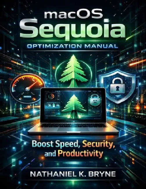 macOS Sequoia Optimization Manual: Boost Speed, Security, and Productivity by Nathaniel K. Bryne