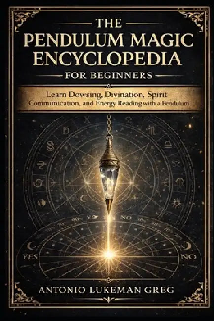 The Pendulum Magic Encyclopedia for Beginner: Learn Dowsing, Divination, Spirit Communication, and Energy Reading with a Pendulum by Antonio Lukeman Greg