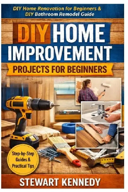 DIY Home Improvement Projects for Beginners: DIY home renovation for beginners & DIY bathroom remodel guide by Stewart Kennedy