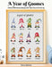 A Year of Gnomes: Twelve Whimsical Designs for Year-Round Stitching by Simone Balman