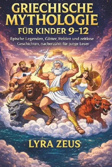 Griechische Mythologie Für Kinder 9-12: Epische Legenden, Götter, Helden und zeitlose Geschichten, nacherzählt für junge Leser by Lyra Zeus