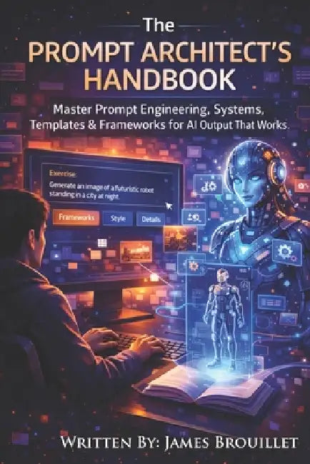 The Prompt Architect's Handbook: Master Prompt Engineering: Systems, Templates & Frameworks for AI Output That Works by James Brouillet