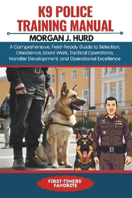 K9 Police Training Manual: A Comprehensive, Field-Ready Guide to Selection, Obedience, Scent Work, Tactical Operations, Handler Development, and Opera by Morgan J. Hurd