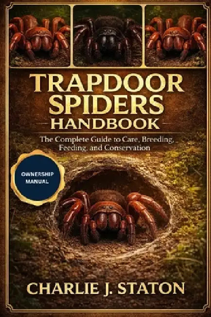 Trapdoor Spiders Handbook: The Complete Guide to Care, Breeding, Feeding, and Conservation by Charlie J. Staton