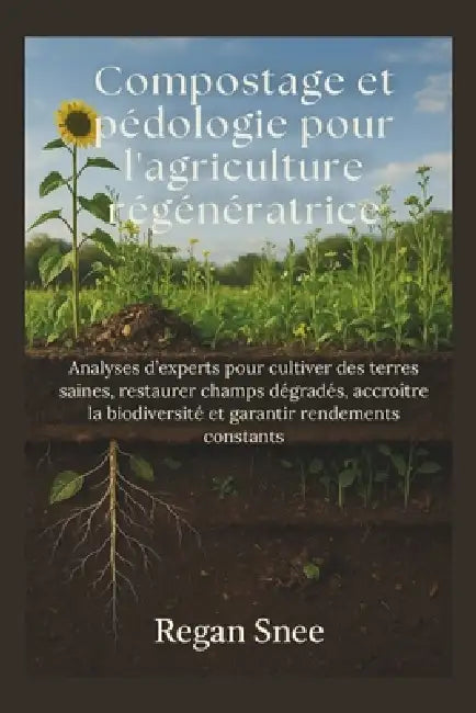 Compostage et pédologie pour l'agriculture régénératrice: Analyses d'experts pour cultiver des terres saines, restaurer champs dégradés, accroître la by Regan Snee