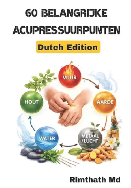 60 Belangrijke Acupressuurpunten: Dutch Edition by Rimthath 