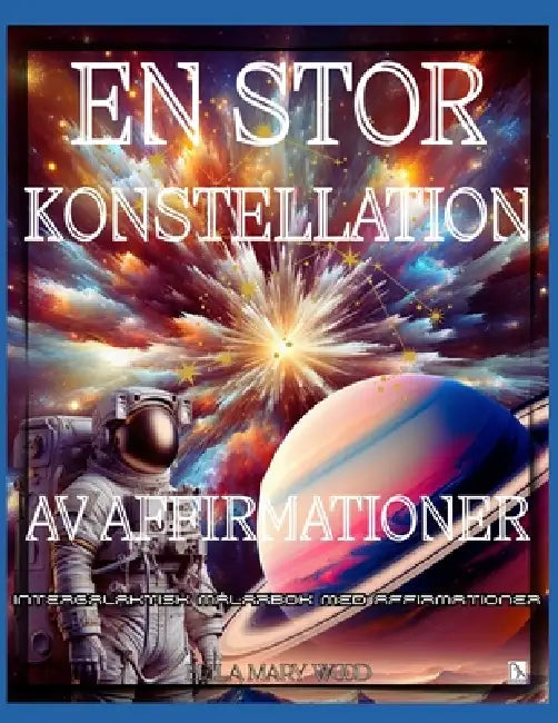 En Stor Konstellation av Affirmationer Intergalaktisk målarbok med affirmationer: affirmationer dagligen by Bella Mary Wood