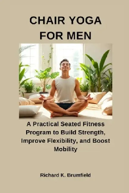 Chair Yoga for Men: A Practical Seated Fitness Program to Build Strength, Improve Flexibility, and Boost Mobility by Richard K. Brumfield
