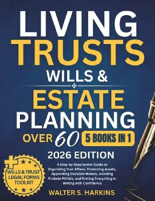 Living Trusts, Wills & Estate Planning After 60: A Step-by-Step Senior Guide to Organizing Your Affairs, Protecting Assets, Appointing Decision-Makers by Walter S. Harkins