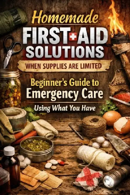 Homemade First Aid Solutions When Supplies Are Limited: Beginner's Guide to Emergency Care Using What You Have by Alexander Rhea