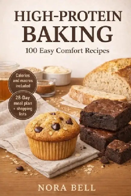 High-Protein Baking: 100 Easy Comfort Recipes by Nora Bell