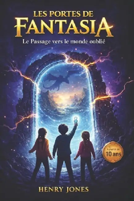 Les portes de Fantasia: Roman pour filles et garçons à partir de 10 ans - Fantastique et Aventure - Livre illustré by Henry Jones