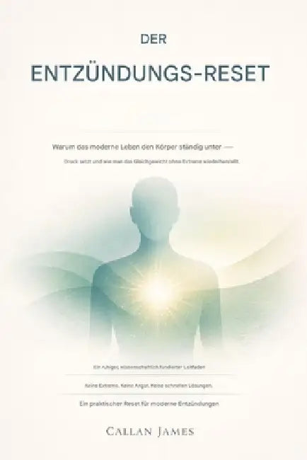 Der Entzündung Zurücksetzen: Warum das moderne Leben den Körper ständig unter Druck setzt und wie man ohne Extreme das Gleichgewicht wiederherstellen by Callan James