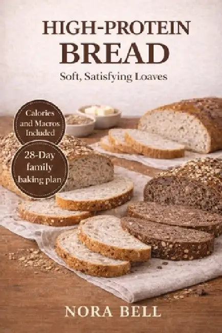 High Protein Bread: Soft, Satisfying Loaves by Nora Bell