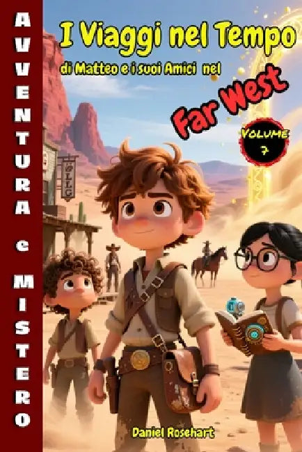 Testo - I Viaggi nel Tempo di Matteo e i suoi Amici nel Far West: Letture di Storie Fantasy tra Magia Mistero Amicizia e Coraggio un'idea regalo di Na by Daniel Rosehart