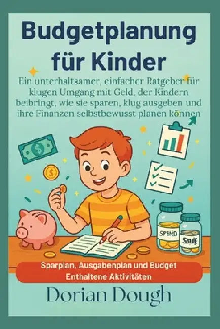 Budgetplanung für Kinder: Ein unterhaltsamer, einfacher Ratgeber für klugen Umgang mit Geld, der Kindern beibringt, wie sie sparen, klug ausgeben und by Dorian Dough