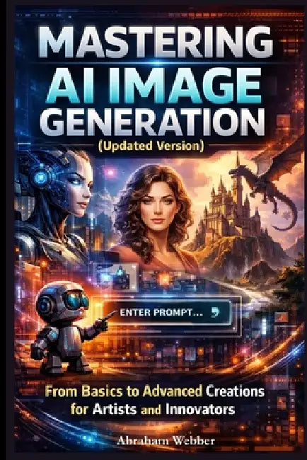 Mastering AI Image Generation (updated version): From Basics to Advanced Creations for Artists and Innovators by Abraham Webber