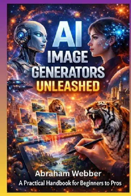 AI Image Generators Unleashed: A Practical Handbook for Beginners to Pros by Abraham Webber