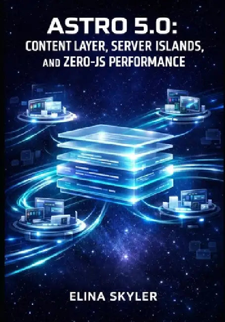 Astro 5.0: Content Layer, Server Islands, and Zero-Js Performance: Build Lightning-Fast Websites with Multi-Framework Support, Type-Safe Content Colle by Elina Skyler