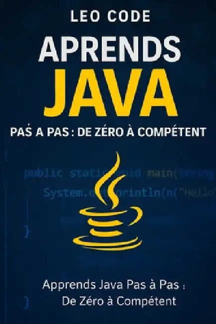 Apprends Java Pas à Pas: De Zéro à Compétent: 100 exercices progressifs pour débutants: variables, conditions, boucles, méthodes, tableaux et pratique by Leo Code