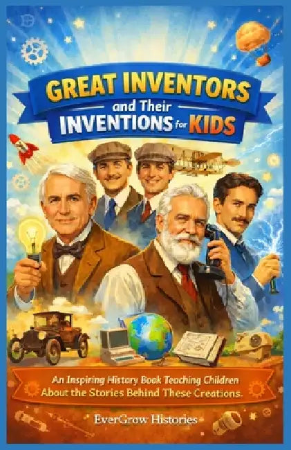 Great Inventors and Their Inventions for Kids: An Inspiring History Book Teaching Children About the Stories Behind These Creations by Evergrow Histories