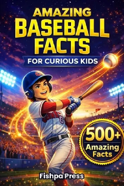 Amazing Baseball Facts for Curious Kids: 500+ Fun, Fascinating & True Baseball Facts for Kids Ages 8-14 by Fishpa Press