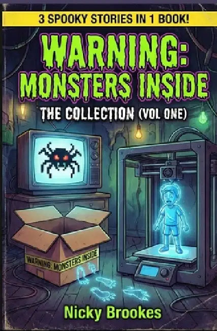 Warning: Monsters Inside: The Collection (Vol 1-3) by Nicky Brookes