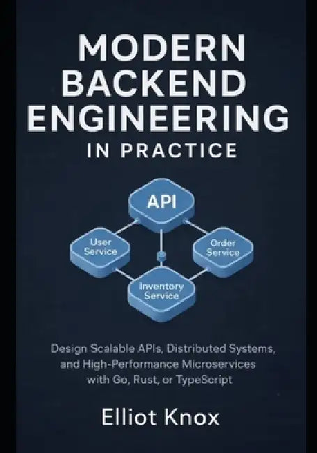 Modern Backend Engineering in Practice: Design Scalable APIs, Distributed Systems, and High-Performance Microservices with Go, Rust, or TypeScript by Elliot Knox