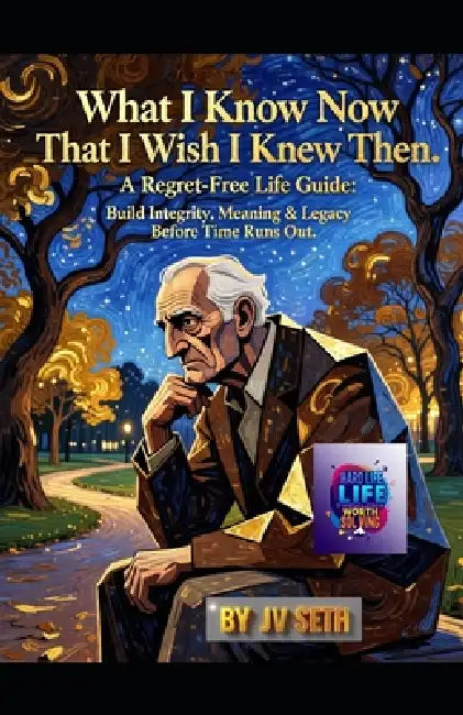 What I Know Now That I Wish I Knew Then: A Regret-Free Life Guide: Build Integrity, Meaning & Legacy Before Time Runs Out by Jv Seth