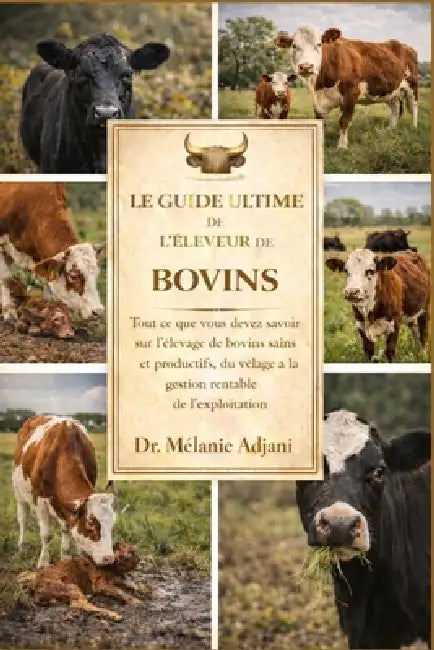 Le Guide Ultime de l'Éleveur de Bovins: Tout ce que vous devez savoir sur l'élevage de bovins sains et productifs, du vêlage à la gestion rentable de by Mélanie Adjani