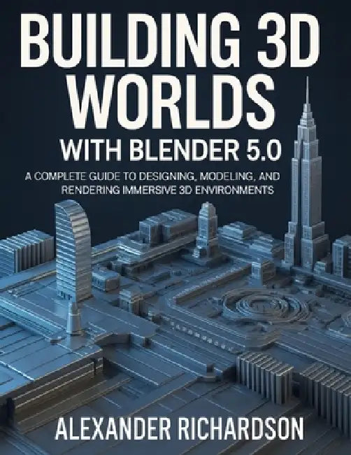Building 3D Worlds with Blender 5.0: A Complete Guide to Designing, Modeling, and Rendering Immersive 3D Environments by Alexander Richardson