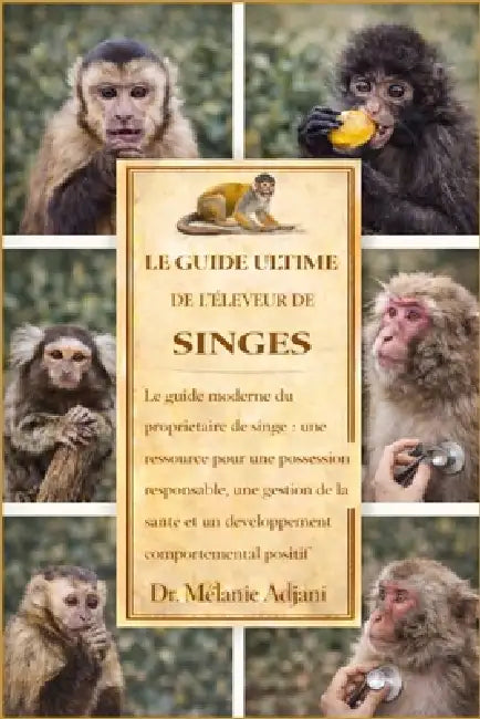 Le Guide Ultime de l'Éleveur de Singes: Le guide moderne du propriétaire de singe: une ressource pour une possession responsable, une gestion de la sa by Mélanie Adjani