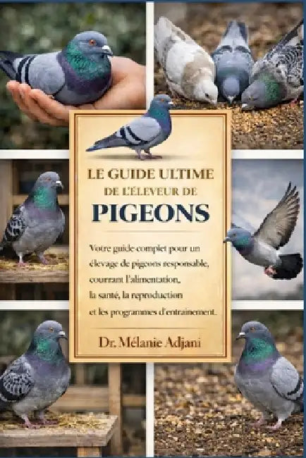 Le Guide Ultime de l'Éleveur de Pigeons: Votre guide complet pour un élevage de pigeons responsable, couvrant l'alimentation, la santé, la reproductio by Mélanie Adjani