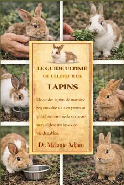 Le Guide Ultime de l'Éleveur de Lapins: Élever des lapins de manière responsable tout en promouvant l'autonomie, la compassion et des pratiques de vie by Mélanie Adjani