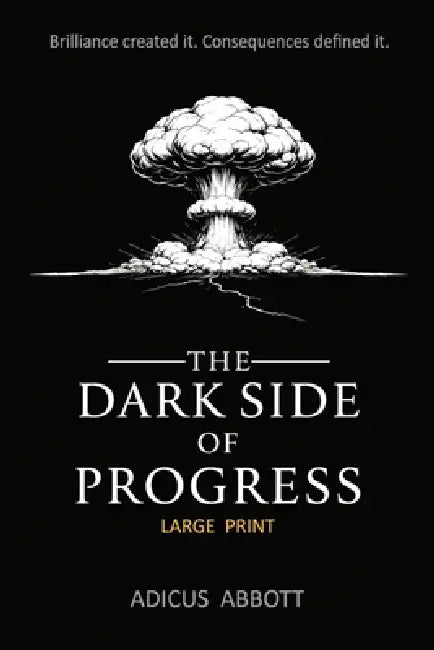 The Dark Side of Progress (Large Print): 101 Inventions That Changed the World, Endangered the Planet, and Altered the Course of History in Terrifying by Adicus Abbott