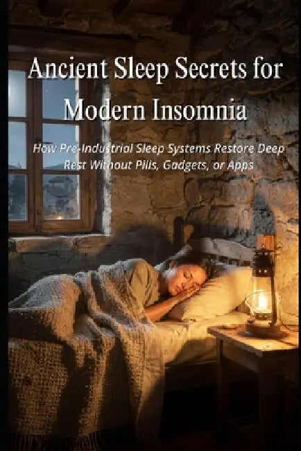 Ancient Sleep Secrets for Modern Insomnia: How Pre-industrial Sleep Systems Restore Deep Rest Without Pills, Gadgets, or Apps by V. Rhea