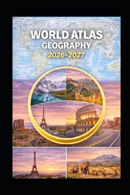 World Atlas Geography 2026-2027: Explore Detailed Maps, Country Insights, and Regional Explorations Perfect for Students, Travelers, and World Histori by Jesus Zebulon Goldenlife