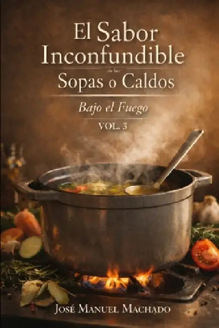 El Sabor Inconfundible De Las Sopas O Caldos Bajo El Fuego Vol. 3 by Jose Manuel Machado Escoto Jmme