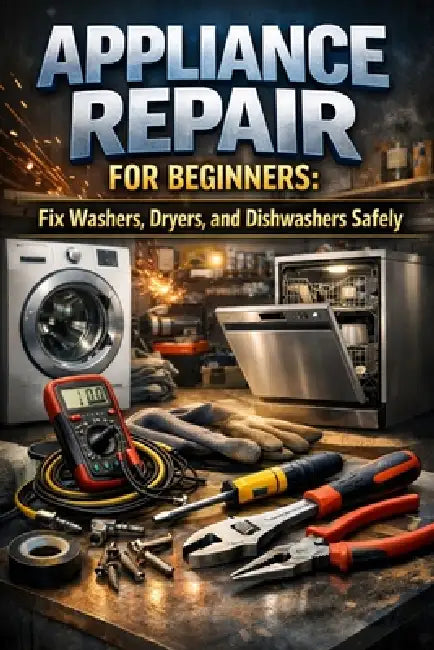 Appliance Repair for Beginners: Fix Washers, Dryers, and Dishwashers Safely by April Fox