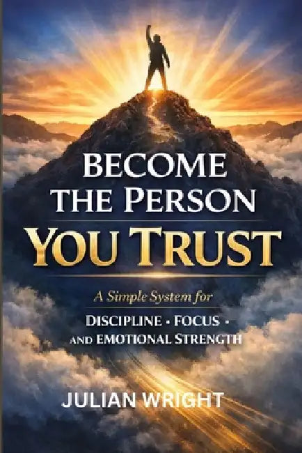 Become the Person You Trust: A Simple System for Discipline, Focus, and Emotional Strength by Julian Wright