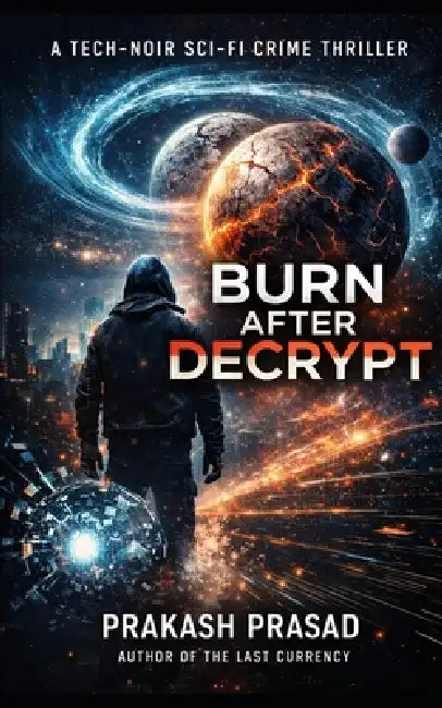 Burn After Decrypt: A Tech-Noir Sci-Fi Crime Thriller by Prakash Prasad