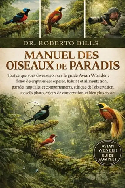Manuel Des Oiseaux de Paradis: Tout ce que vous devez savoir sur le guide Avian Wonder: fiches descriptives des espèces, habitat et alimentation, para by Roberto Bills