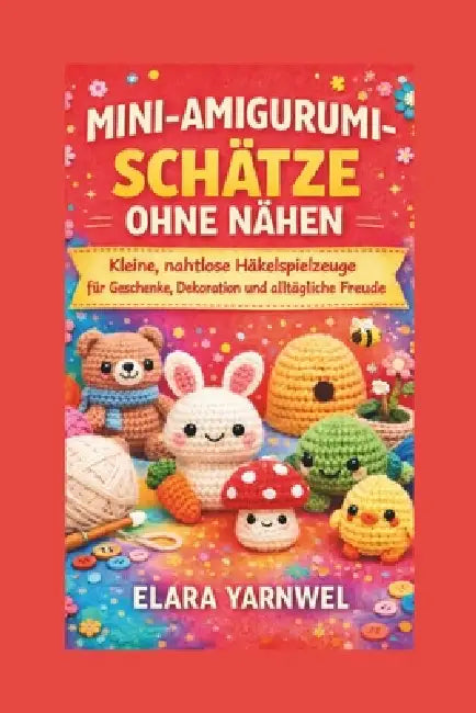 Mini-Amigurumi-Schätze Ohne Nähen: Kleine, nahtlose Häkelspielzeuge für Geschenke, Dekoration und alltägliche Freude by Elara Yarnwel