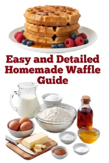 Easy and Detailed Homemade Waffle Guide by Zulfiqar Khan