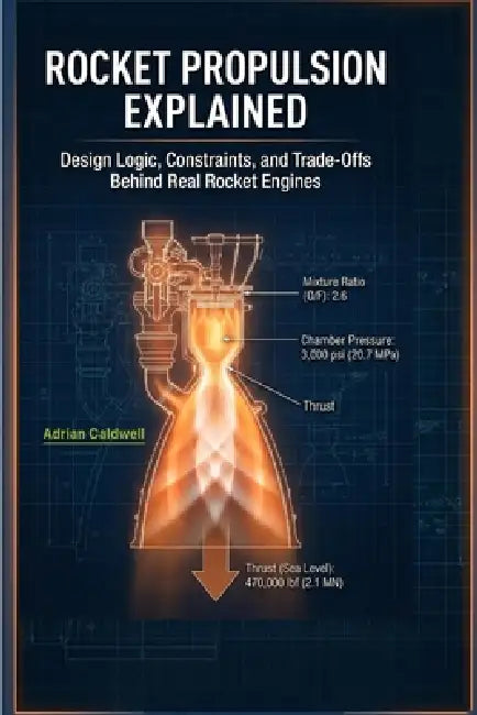 Rocket Propulsion Explained: Design Logic, Constraints, and Trade-Offs Behind Real Rocket Engines by Adrian Caldwell