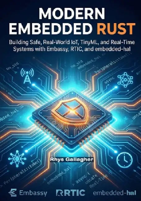 Modern Embedded Rust: Building Safe, Real-World IoT, TinyML, and Real-Time Systems with Embassy, RTIC, and embedded- hal by Rhys Gallagher